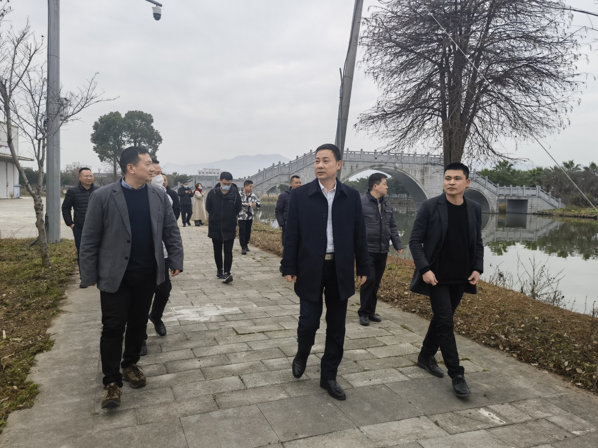 温州市司法局党委委员、副局长刘贤平到瑞安开展湿地保护立法调研